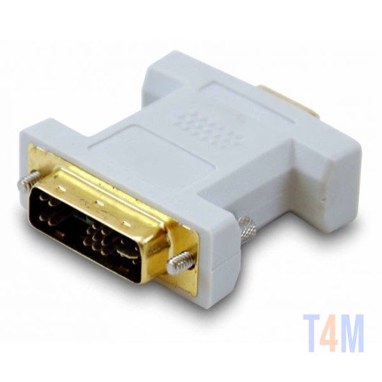 ADAPTER DVI-A MALE TO VGA 15-PIN HD REF:118945